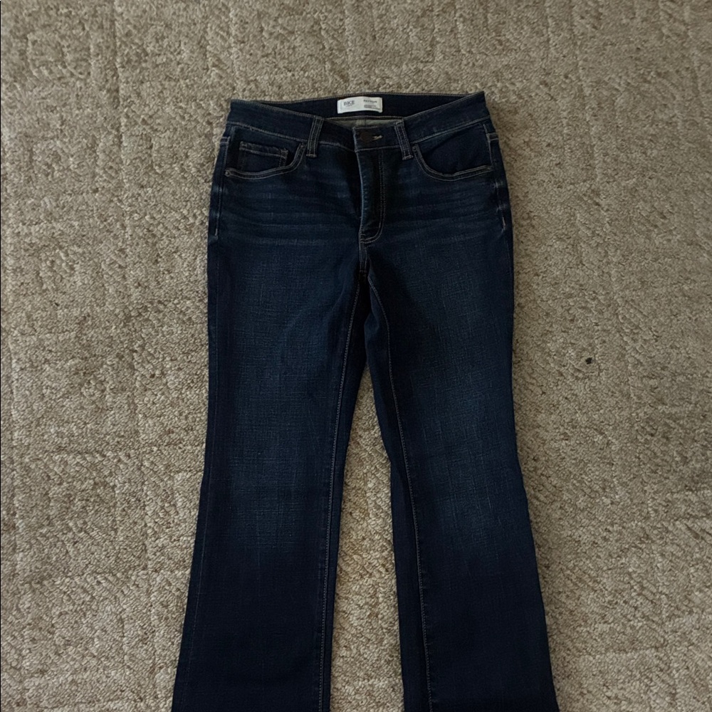 BKE Dark Blue Women's Boot Cut Jeans